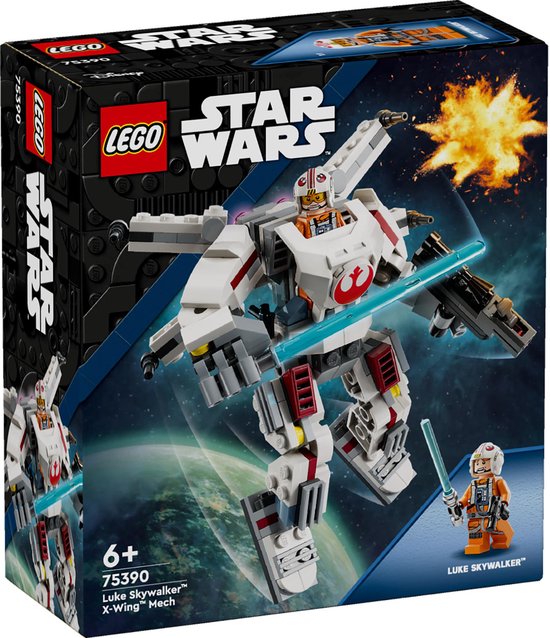 LEGO Star Wars™ Luke Skywalker™ X-wing™ mecha 75390 van Merkloos