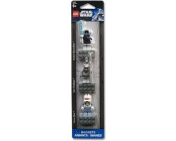 LEGO Star Wars magneetset uit 2011 - 853130 - Anakin Skywalker - Talz Chieftain - Clone Pilot van Merkloos