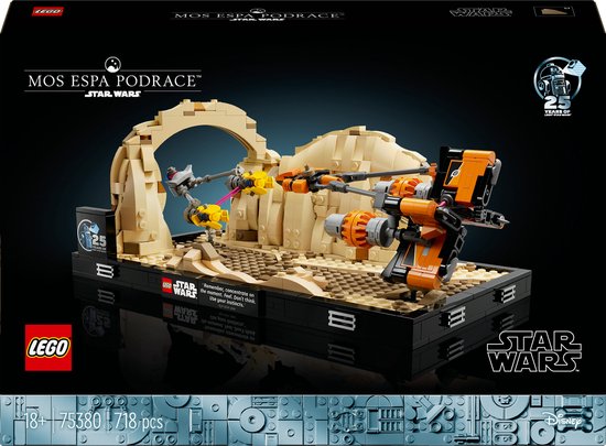 LEGO Star Wars Mos Espa Podrace diorama - 75380 van LEGO