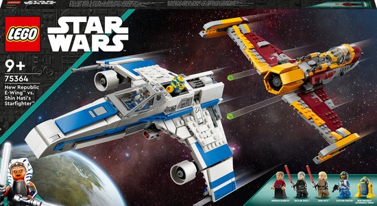 LEGO Star Wars New Republic E-wing vs. Shin Hati's Starfighter Ruimteschip Set - 75364 van LEGO