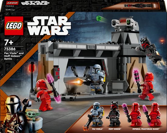 LEGO Star Wars™ Paz Vizsla™ en Moff Gideon™ duel 75386 van LEGO