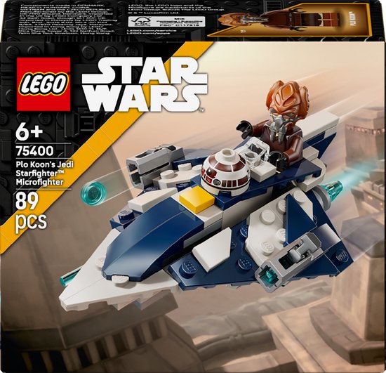 LEGO Star Wars Plo Koons Jedi Starfighter Microfighter Set - 75400 van LEGO