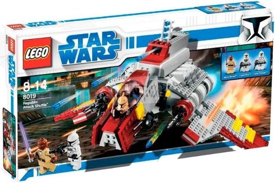 LEGO Star Wars Republic Attack Shuttle - 8019 van LEGO