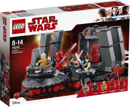 LEGO Star Wars Snoke's Troonzaal - 75216 van LEGO