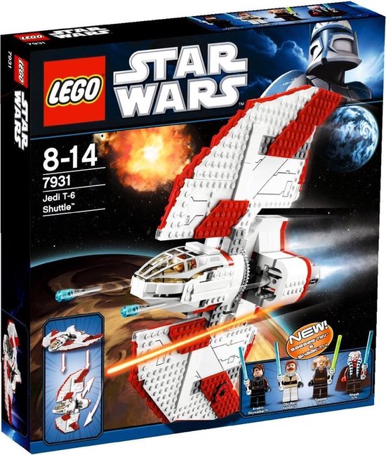 LEGO Star Wars T-6 Jedi Shuttle - 7931 van LEGO