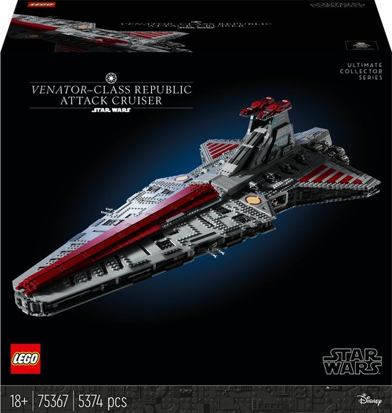 LEGO Star Wars Venator-Class Republic Attack Cruiser - 75367 van LEGO