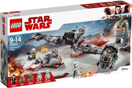 LEGO Star Wars Verdediging van Crait - 75202 van LEGO