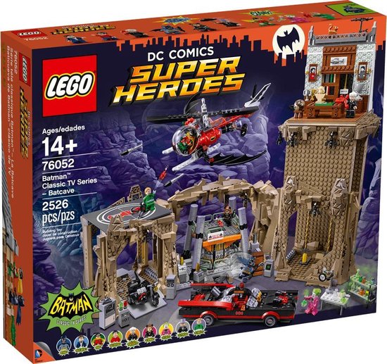 LEGO Super Heroes Batman Classic TV Series: Batcave - 76052 van LEGO
