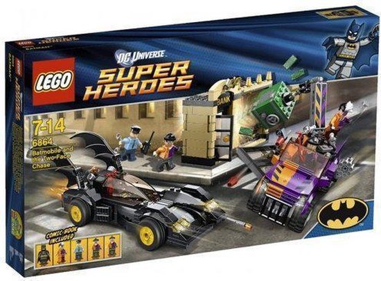 LEGO Super Heroes Batmobiel en de Two-Face Chase - 6864 van LEGO