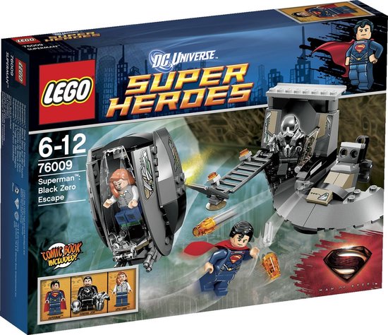 LEGO Super Heroes Black Zero Ontsnapping - 76009 van LEGO