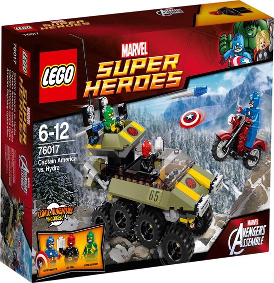 LEGO Super Heroes Captain America vs. Hydra - 76017 van LEGO
