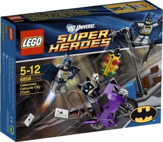 LEGO Super Heroes Catwoman Catcycle City - 6858 van LEGO