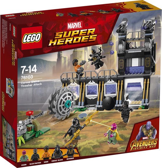 LEGO Super Heroes Corvus Glaive Thresheraanval - 76103 van LEGO