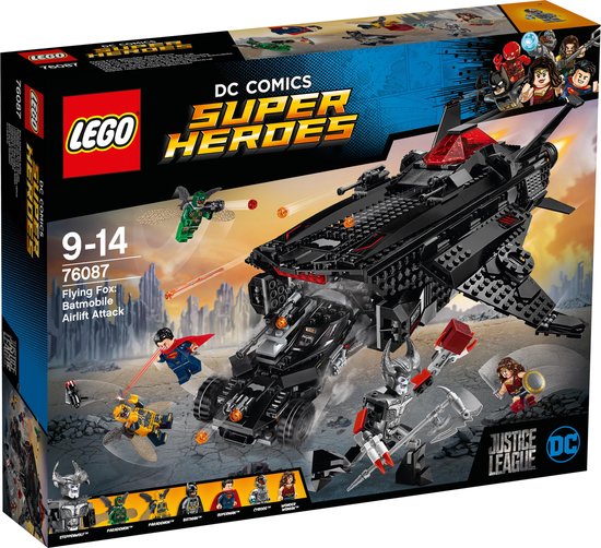 LEGO Super Heroes Justice League Flying Fox: Batmobile Luchtbrugaanval - 76087 van LEGO