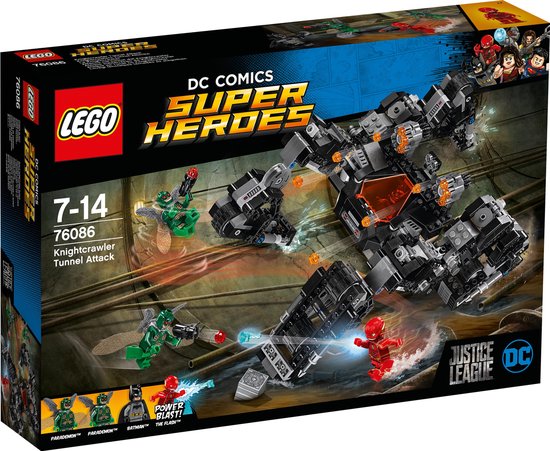 LEGO Super Heroes Justice League Knightcrawler Tunnelaanval - 76086 van LEGO