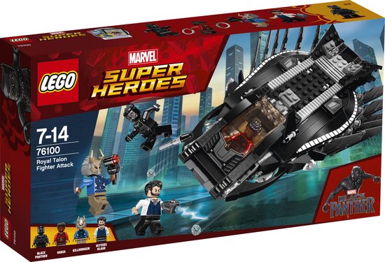 LEGO Super Heroes Koninklijke Klauwvechteraanval - 76100 van LEGO