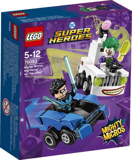 LEGO Super Heroes Mighty Micros: Nightwing vs. The Joker - 76093 van LEGO