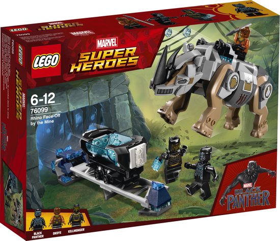 LEGO Super Heroes Neushoornstrijd Bij de Mijn - 76099 van LEGO