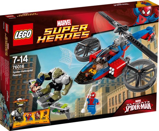 LEGO Super Heroes Spider-Helikopter Redding - 76016 van LEGO