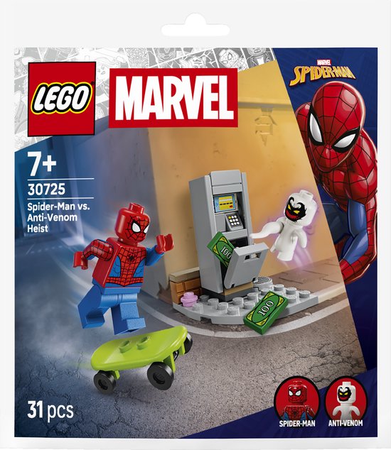 LEGO Super Heroes - Spider-Man vs. Anti-Venom overval - 30725 van LEGO
