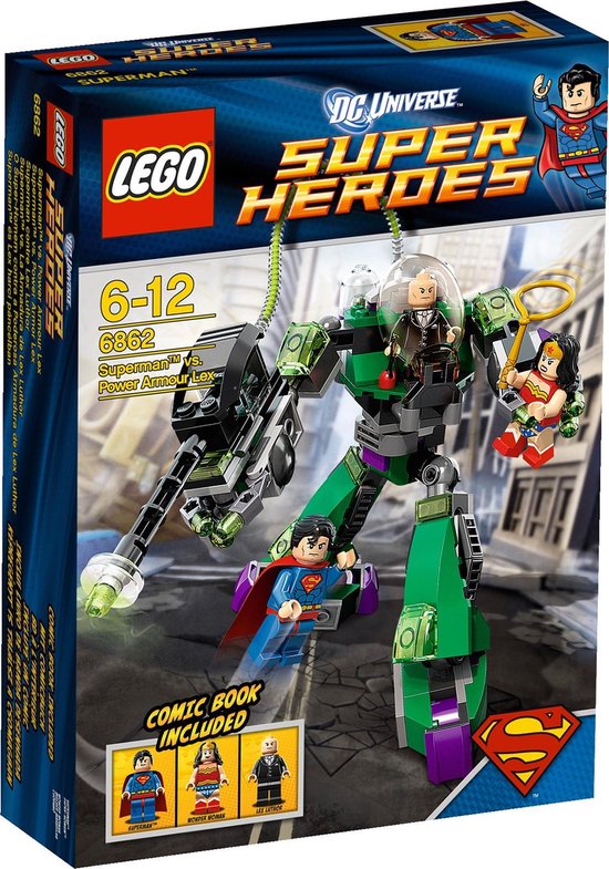 LEGO Super Heroes Superman vs. Power Armo Lex - 6862 van LEGO