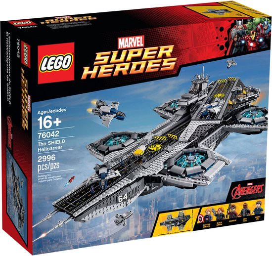 LEGO Super Heroes The SHIELD Helicarrier - 76042 van LEGO