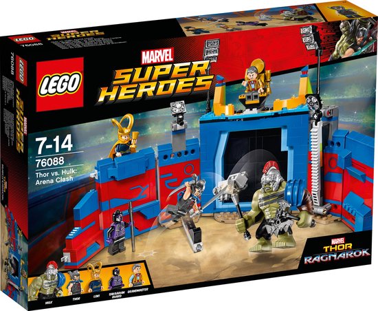 LEGO Super Heroes Thor vs. Hulk: Arenagevecht - 76088 van LEGO