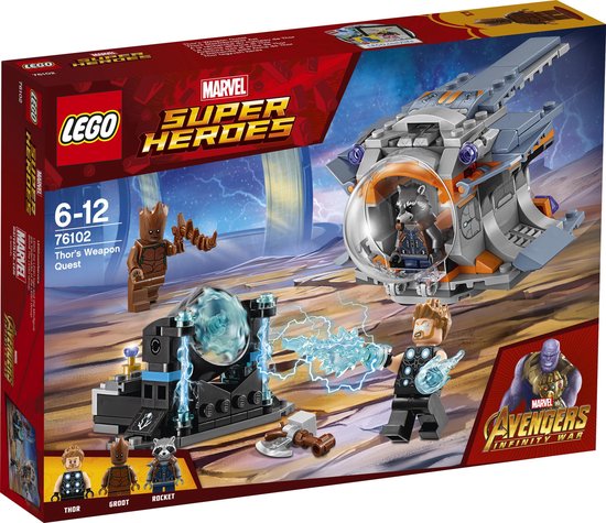 LEGO Super Heroes Thor's Wapenzoektocht - 76102 van LEGO