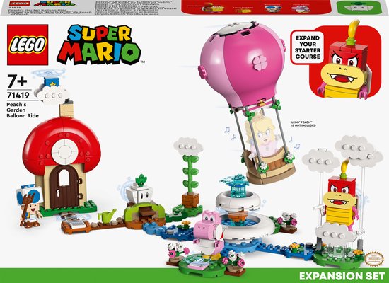 LEGO Super Mario 71419 Uitbreidingsset: Peach' tuin ballonvaart van LEGO