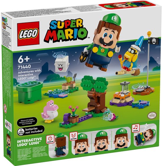 LEGO Super Mario™ Avonturen met interactieve LEGO Luigi™ - 71440 van LEGO