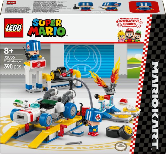 LEGO Super Mario™: Mario Kart™ – Toads garage cadeau 72035 van LEGO