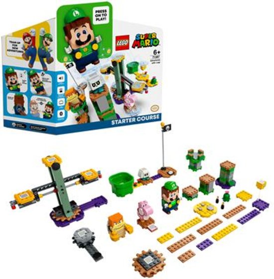 LEGO Super Mario Startset Avonturen met Luigi - 71387 van LEGO