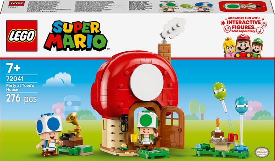 LEGO® Super Mario™ Toads Huisfeestje, Speelgoed - 72041 van LEGO