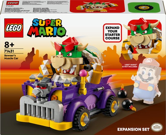 LEGO Super Mario Uitbreidingsset: Bowsers Bolide - 71431 van LEGO