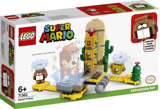 LEGO Super Mario Uitbreidingsset Desert Pokey - 71363 van LEGO