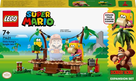 LEGO Super Mario Uitbreidingsset: Dixie Kongs Jungleshow - 71421 van LEGO