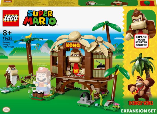 LEGO Super Mario Uitbreidingsset: Donkey Kongs boomhut - 71424 van LEGO