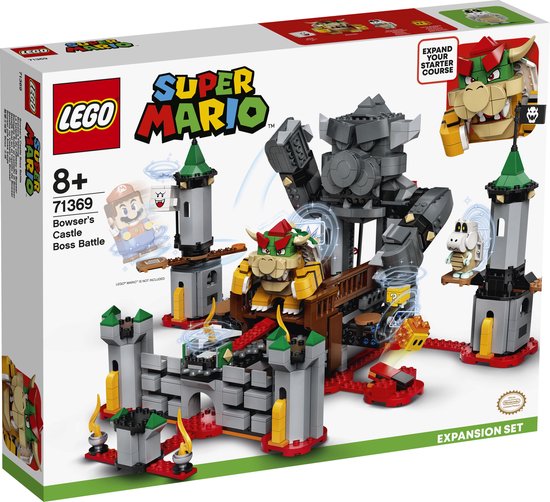 LEGO Super Mario Uitbreidingsset Eindbaasgevecht op Bowsers Kasteel - 71369 van LEGO
