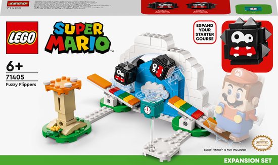 LEGO Super Mario Uitbreidingsset: Fuzzies en flippers - 71405 van LEGO