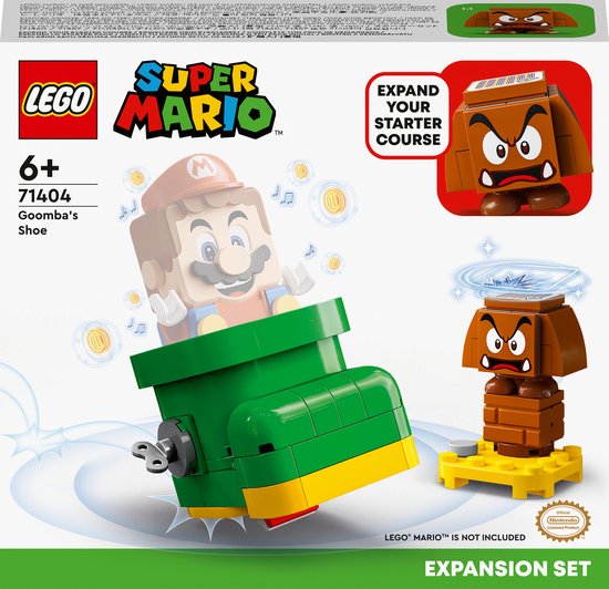 LEGO Super Mario Uitbreidingsset: Goomba’s schoen - 71404 van LEGO