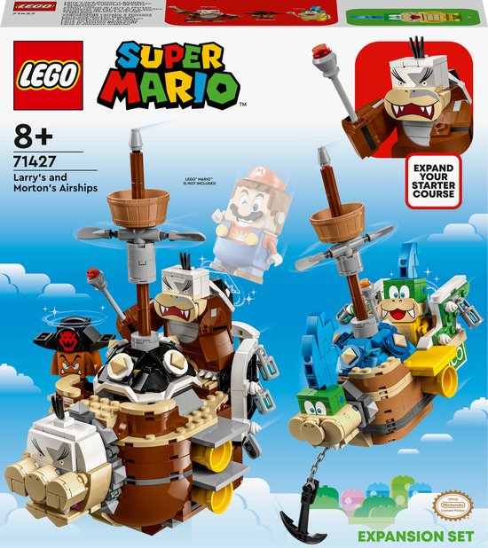 LEGO Super Mario Uitbreidingsset: Larry en Mortons luchtschepen - 71427 van LEGO