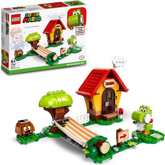 LEGO Super Mario Uitbreidingsset Mario's Huis & Yoshi - 71367 van LEGO