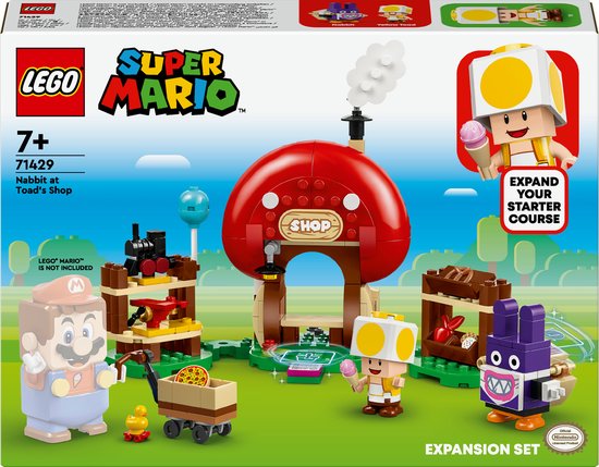 LEGO Super Mario™ Uitbreidingsset: Nabbit bij Toads winkeltje - 71429 van LEGO