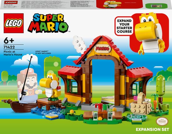 LEGO Super Mario Uitbreidingsset: Picknick bij Mario's huis - 71422 van LEGO