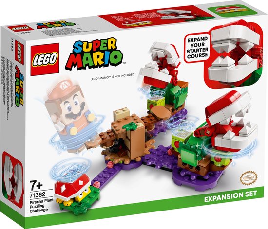 LEGO Super Mario Uitbreidingsset: Piranha Plant Puzzeluitdaging - 71382 van LEGO