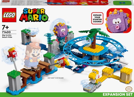 LEGO Super Mario Uitbreidingsset Reuzen-Urchins Strandattractie - 71400 van LEGO