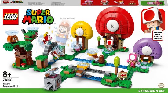 LEGO Super Mario Uitbreidingsset Toads Schattenjacht - 71368 van LEGO