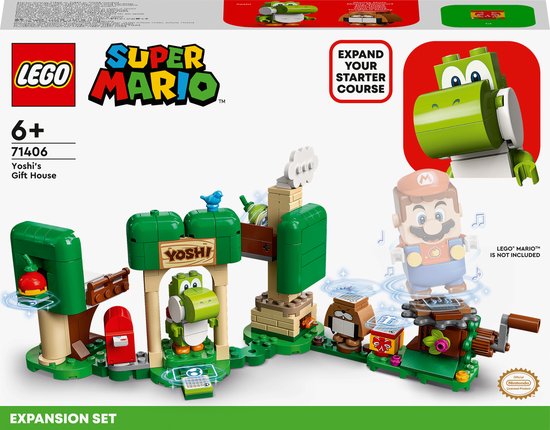 LEGO Super Mario Uitbreidingsset: Yoshi’s cadeauhuisje - 71406 van LEGO