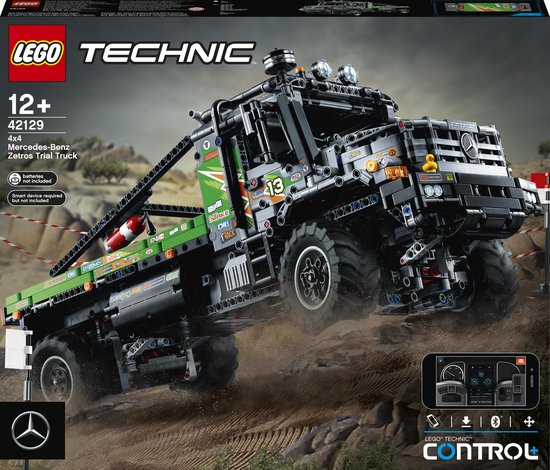 LEGO Technic 4x4 Mercedes-Benz Zetros Trial Truck - 42129 van LEGO