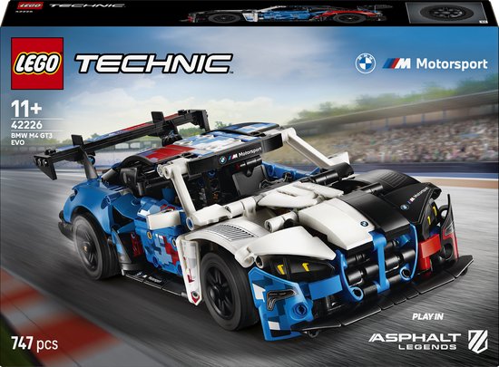 LEGO Technic - BMW M4 GT3 EVO Racewagen Speelgoed voor Kinderen vanaf 11 Jaar - 42226 van Merkloos